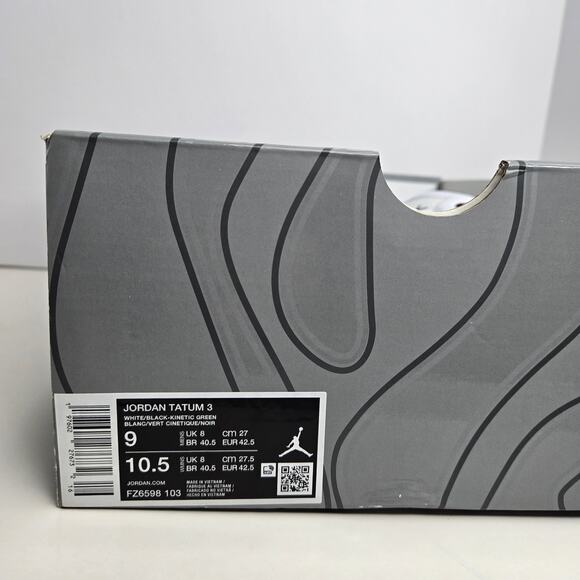 Jordan Tatum 3 Welcome to the Garden Alternate Size 9 Men Basketball Shoes - Picture 8 of 8